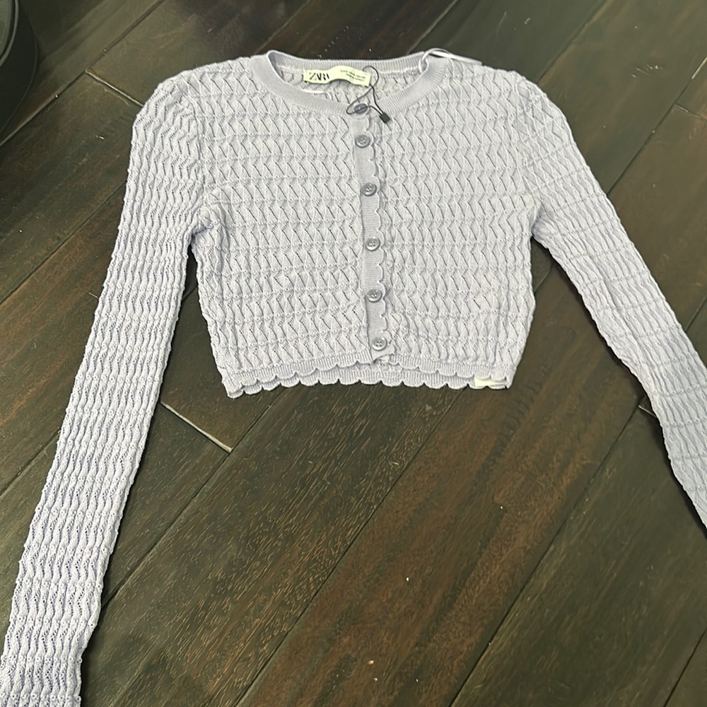 Purple sweater